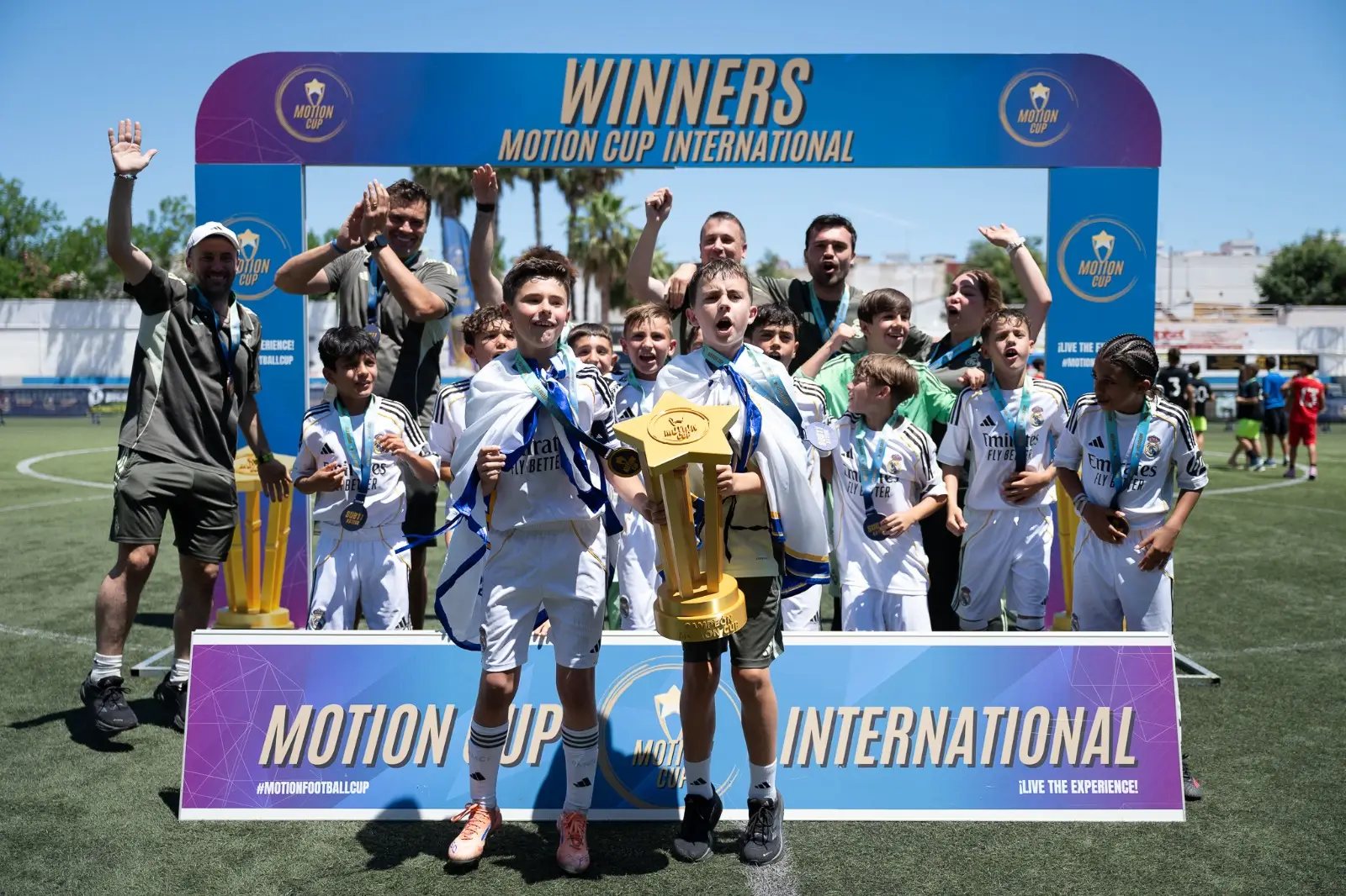 El Real Madrid Sub-11 se corona campeón de la Motion Cup de Xàtiva